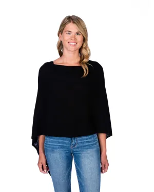 100% Cashmere Dress Topper Poncho