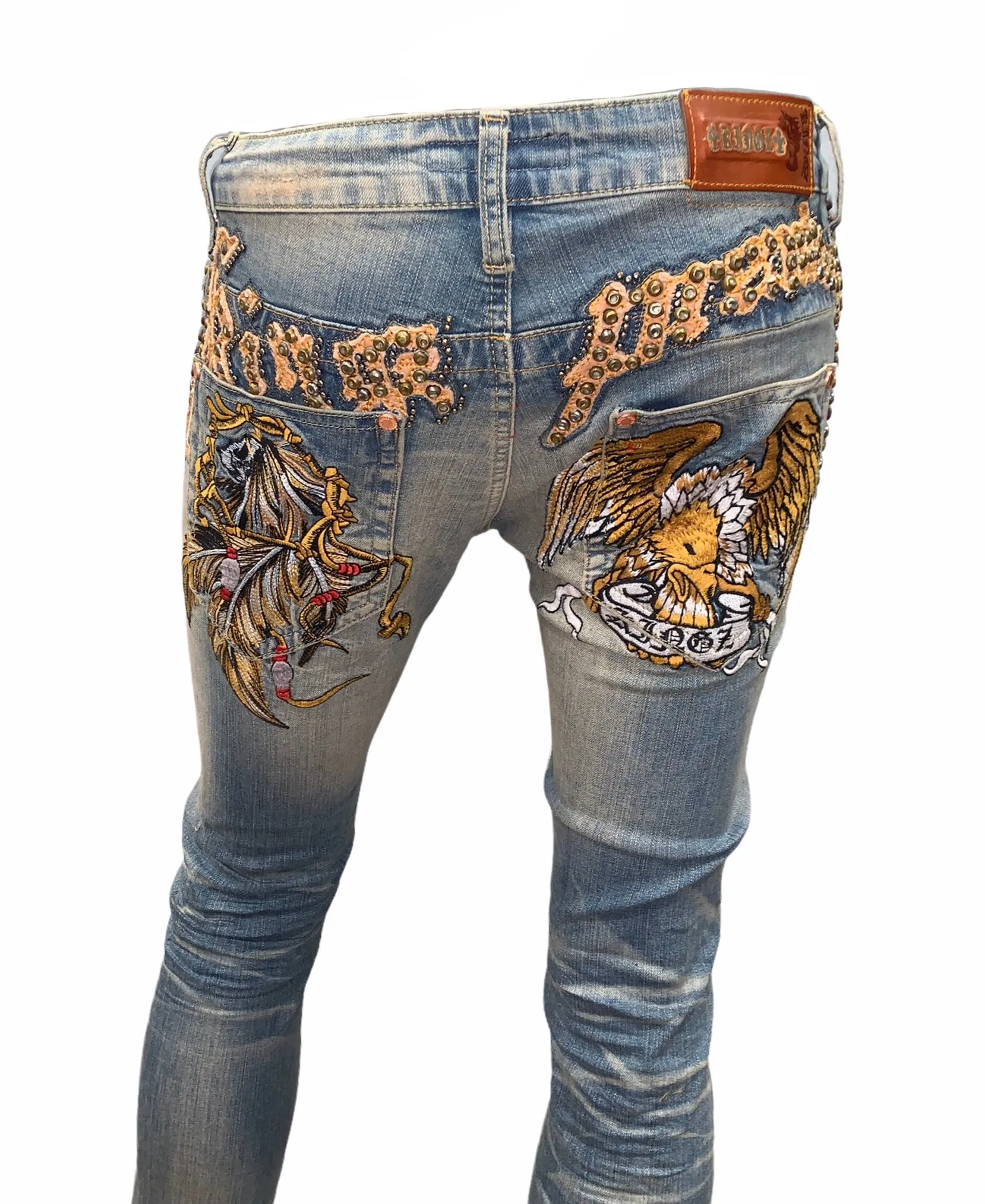 1391 EMB. EAGLE JEANS MENS