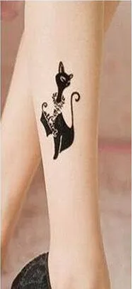 2017 Hot New Fashion Sexy Tattoo Tights Stockings Transparent Ultra-thin Ladies Girl and Women Pantyhose