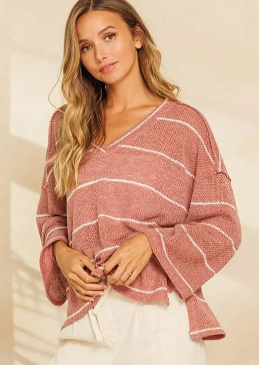 A Perfect Layering Sweater Top Made in USA