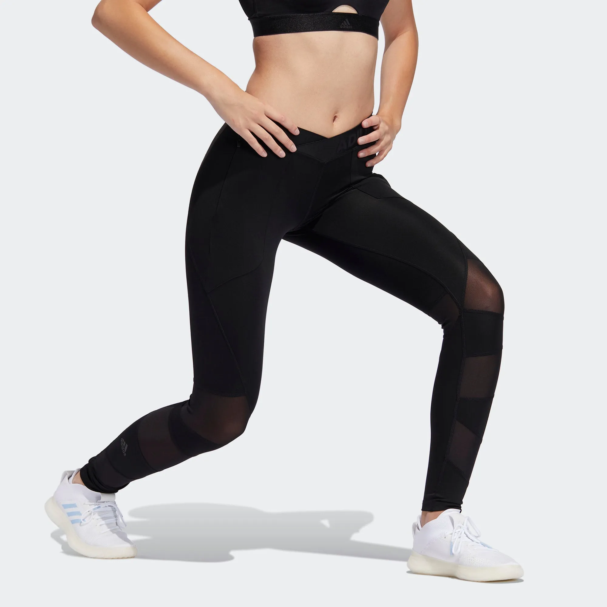 adidas Alphaskin Long Fitness Leggins Black