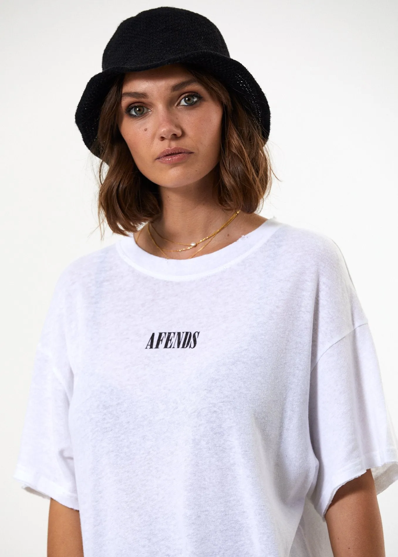 Afends Womens Courtney Love - Hemp Oversized Tee