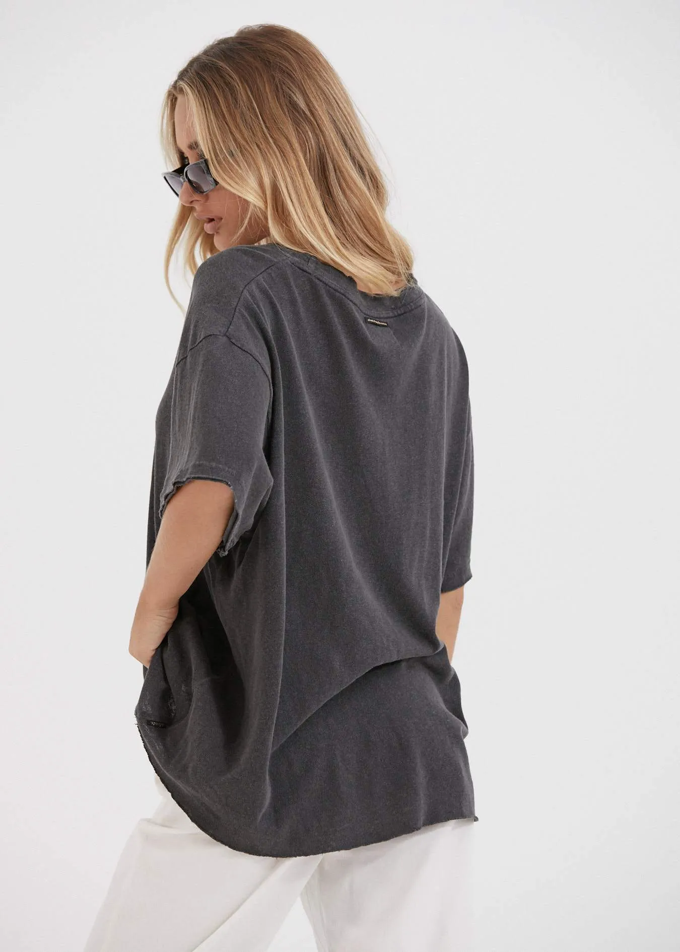 Afends Womens Courtney Love - Hemp Oversized Tee