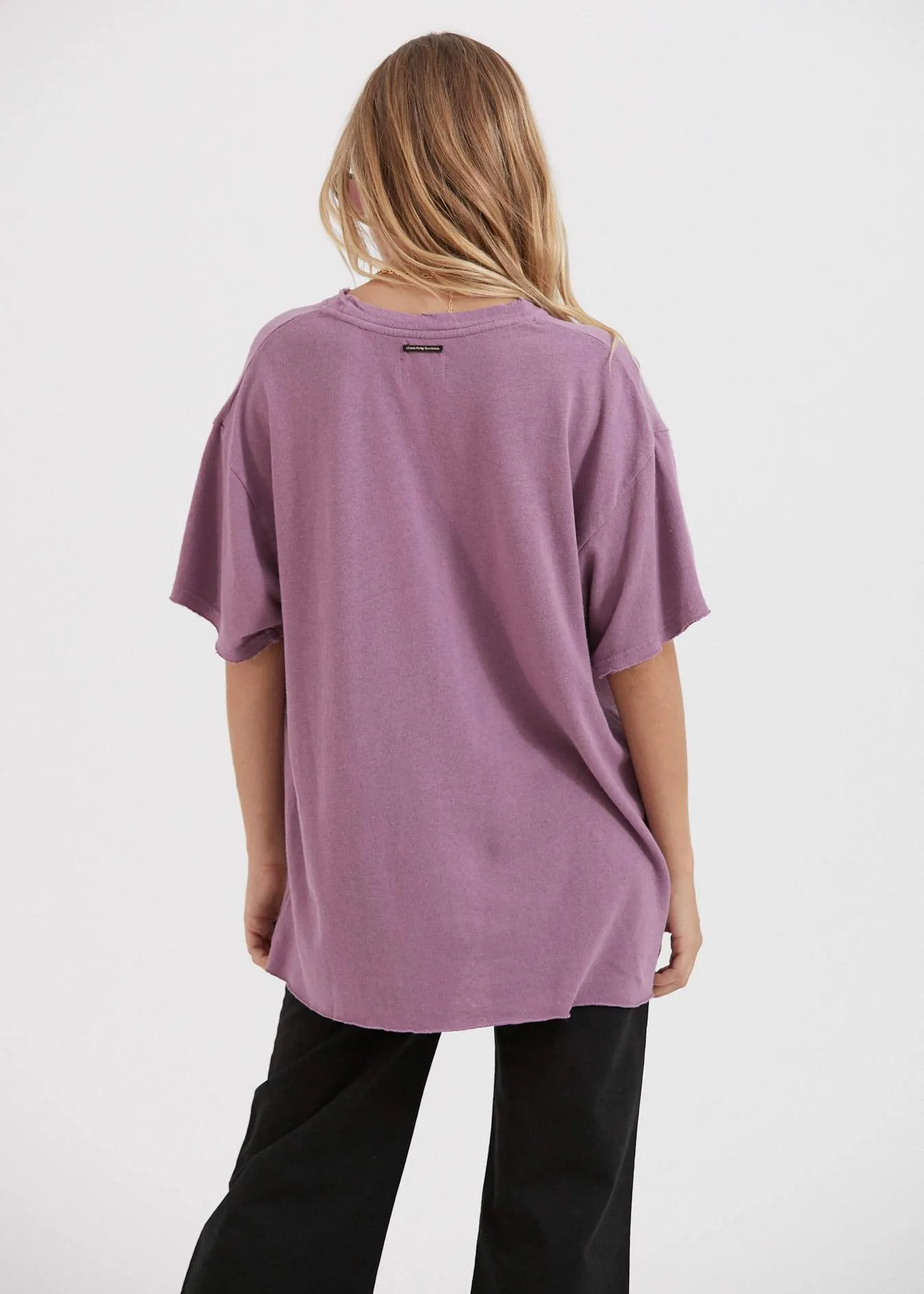 Afends Womens Courtney Love - Hemp Oversized Tee