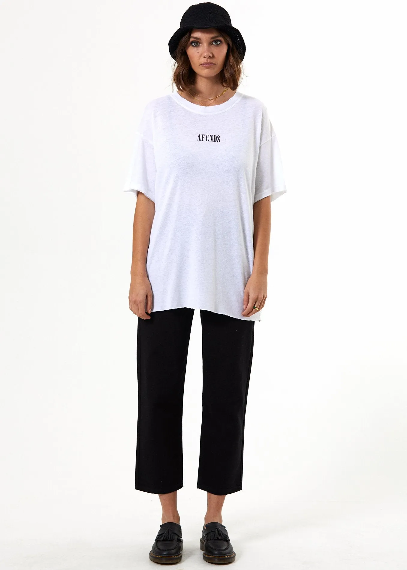 Afends Womens Courtney Love - Hemp Oversized Tee