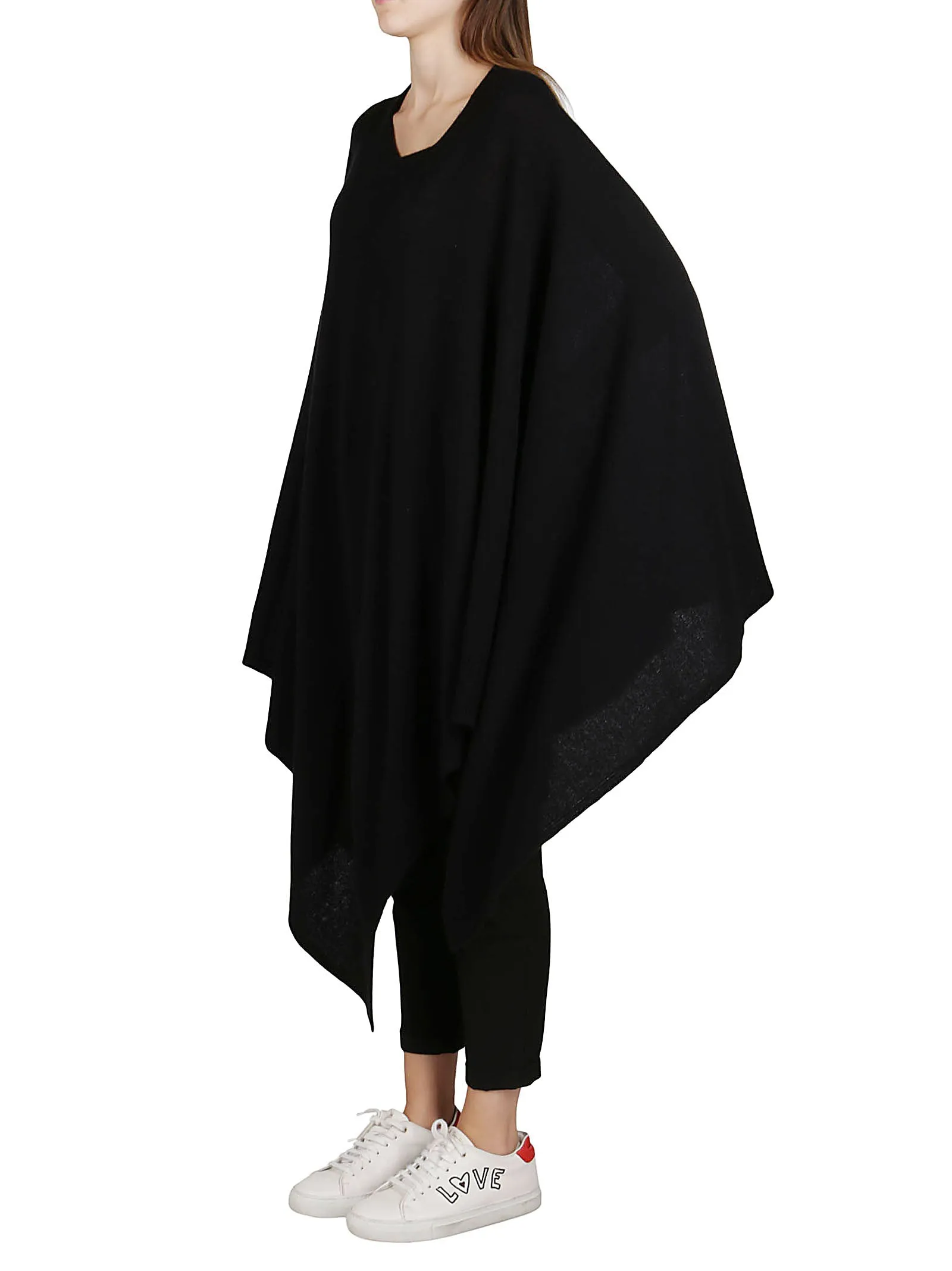 Agnona Oversized Drape Poncho