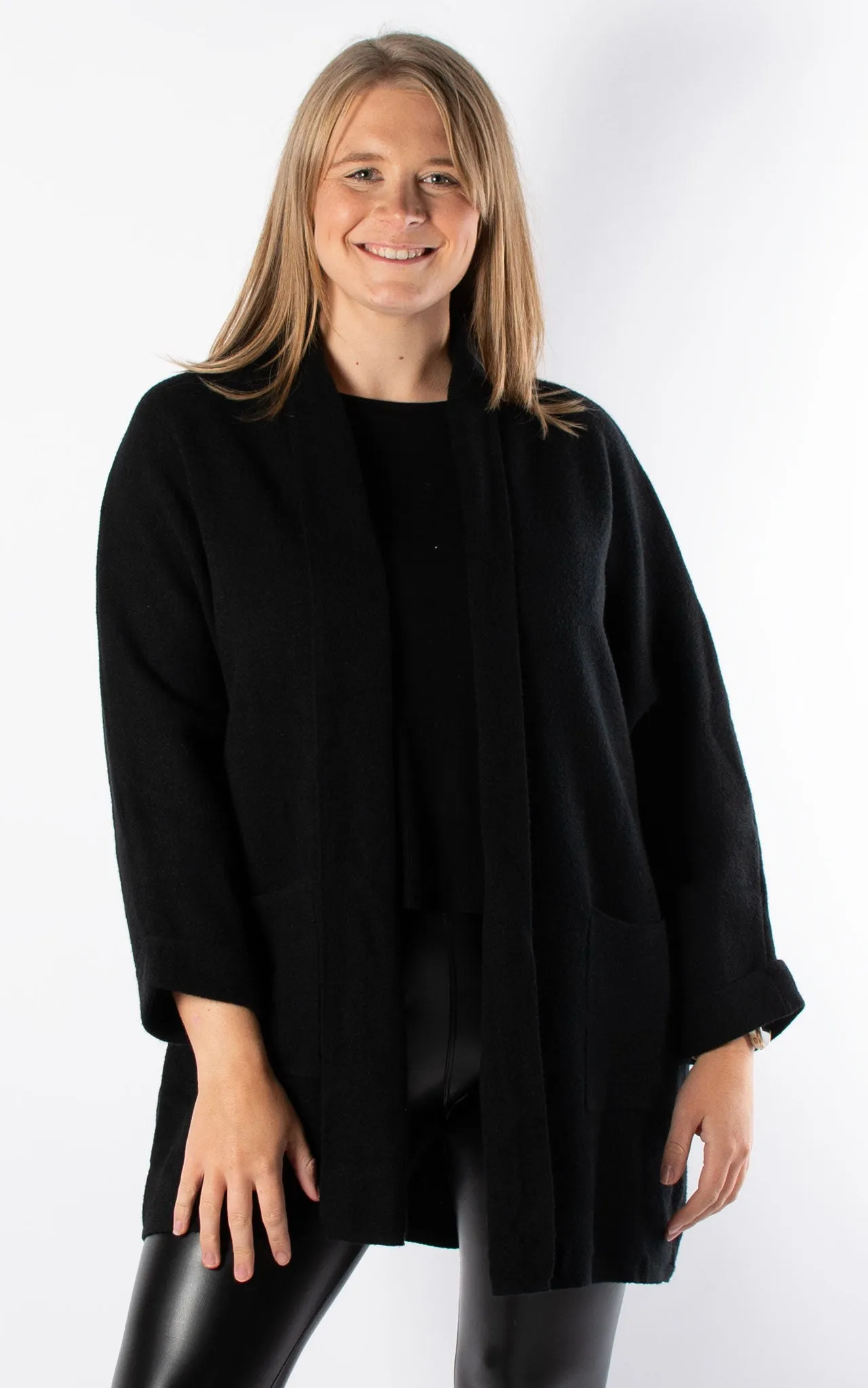 Amber Cardigan | Black