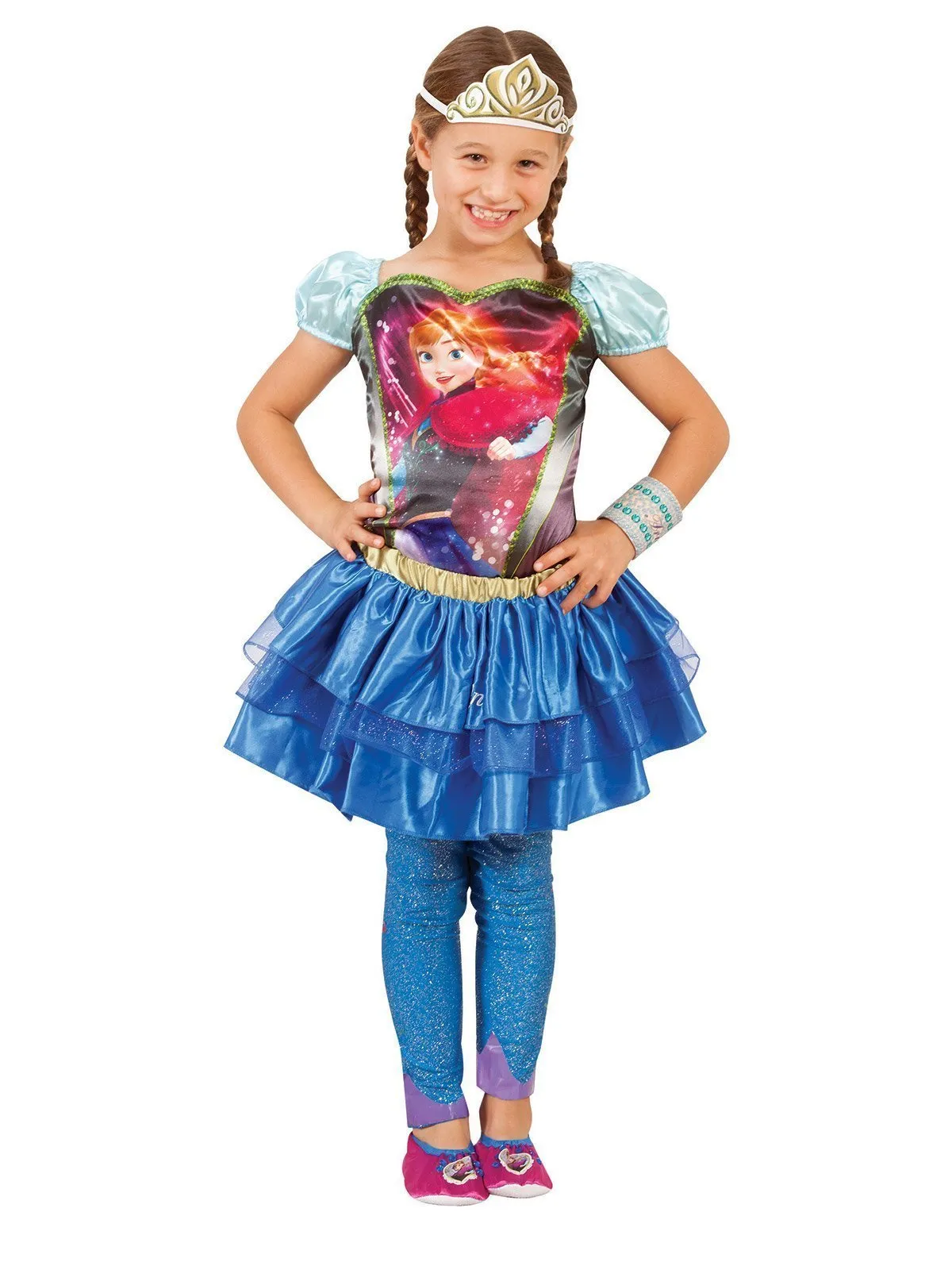 Anna Footless Tights for Kids - Disney Frozen