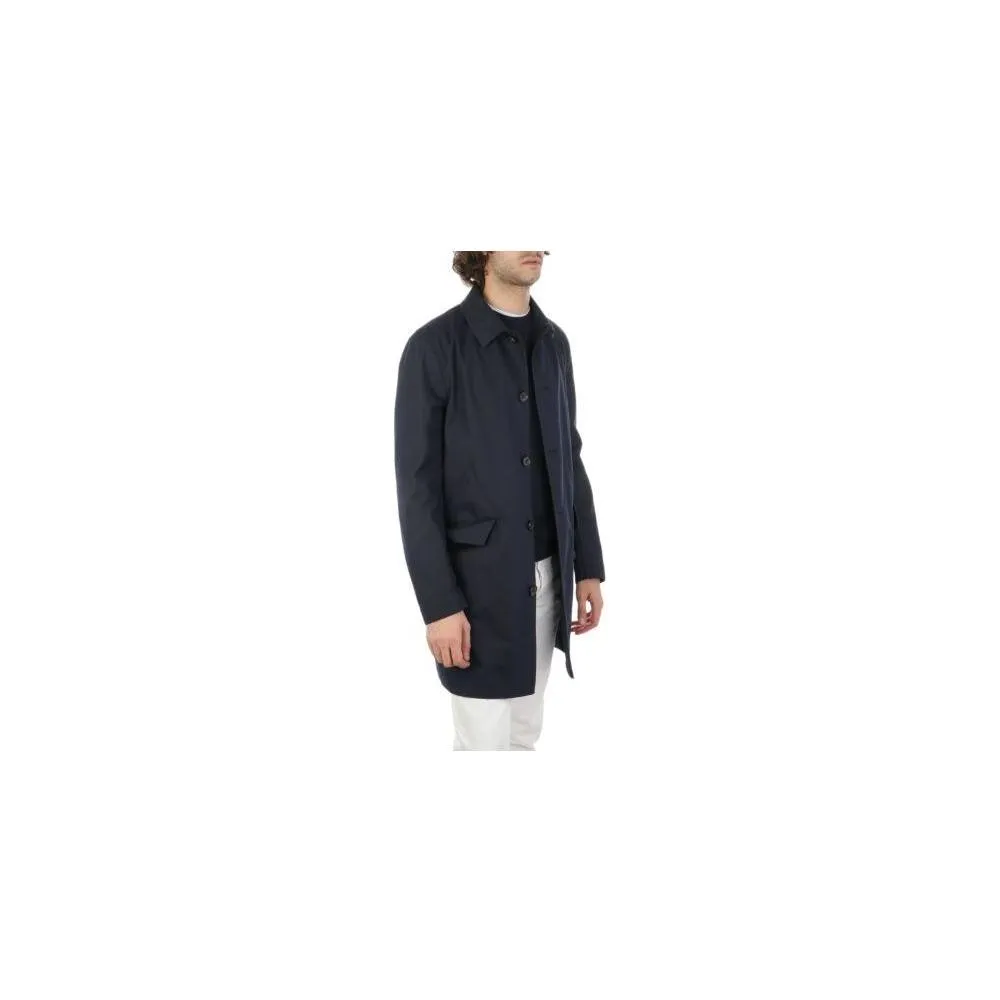 Aquascutum Blue Cotton Jacket