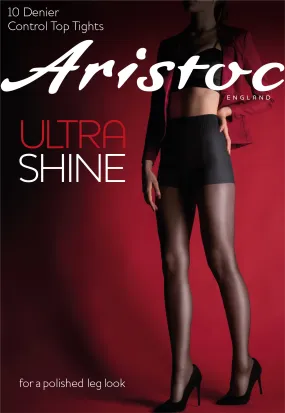 Aristoc Ultra Shine Control Top Tights 10 Denier