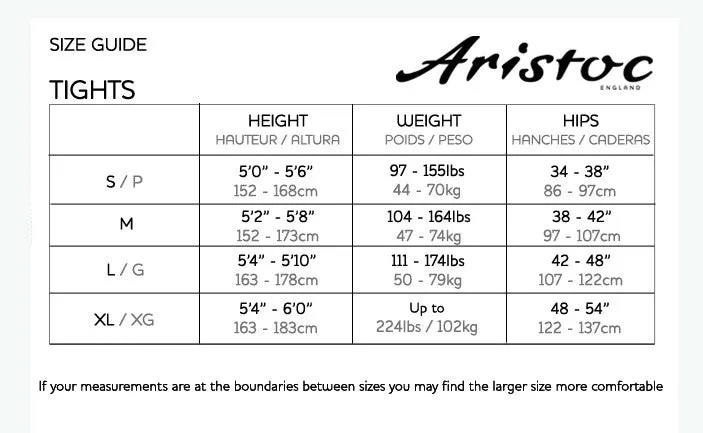 Aristoc Ultra Shine Control Top Tights 10 Denier