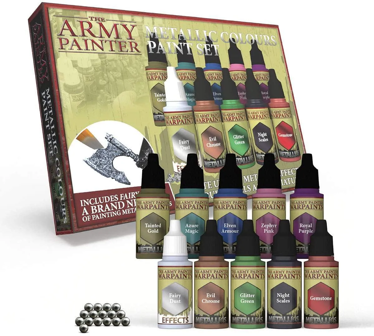 Army Painter: Metallic Colours Paint Set