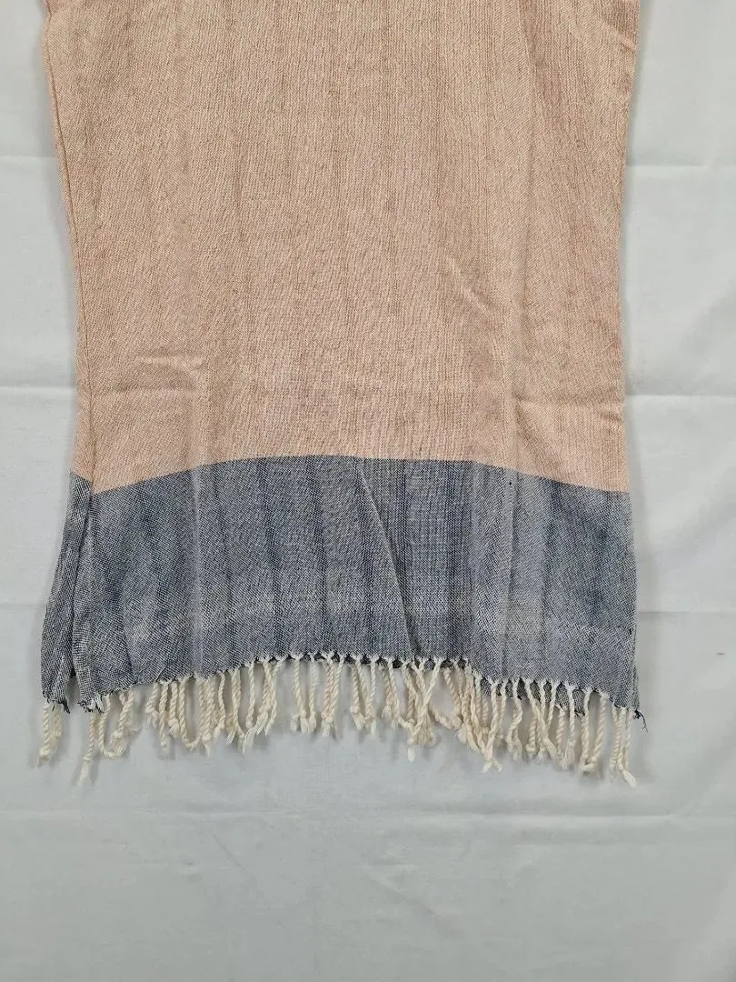 Assorted Brands Bohemian Fringe Hem Poncho Top Size L