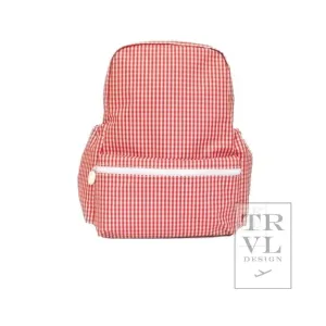 Backpacker - Red Gingham