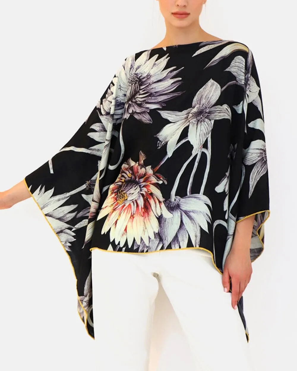 Black Dahlia Poncho