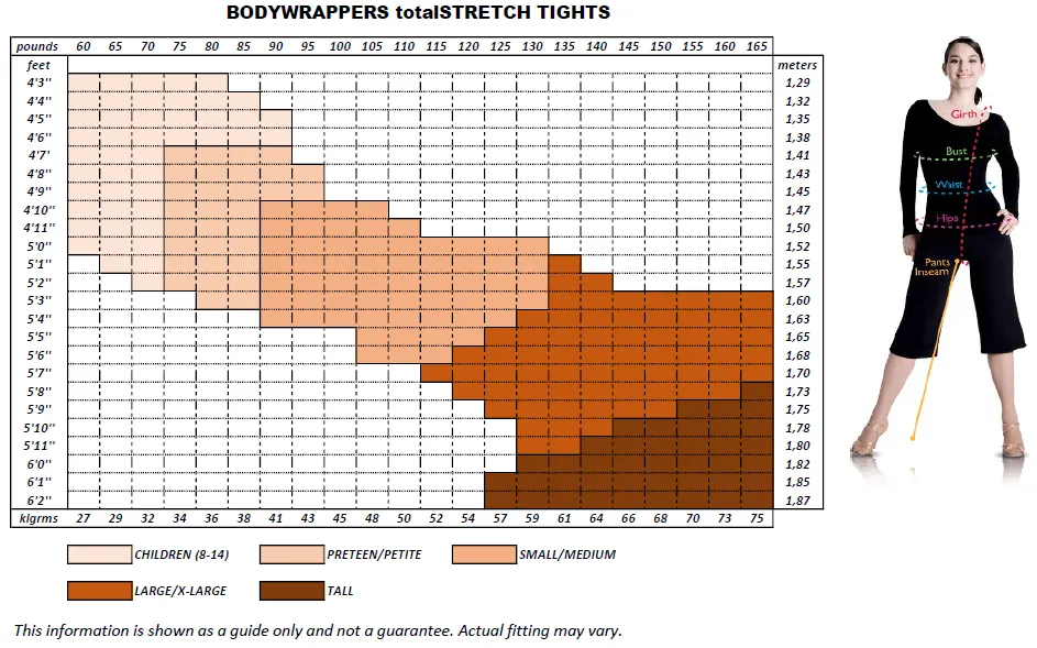 BODY WRAPPERS A30 ADULT TOTAL STRETCH TIGHT