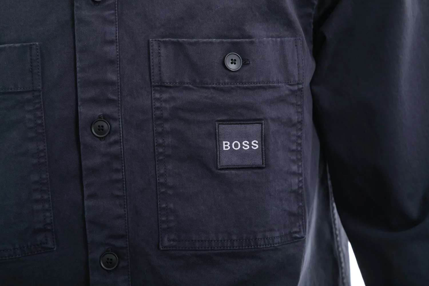 BOSS Locky Shirt in Navy