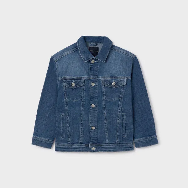 BOYS BLUE DENIM JACKET LONG SLEEVE