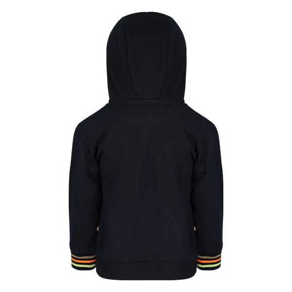 BOYS GRAPHIC HOODIE - NAVY BLUE