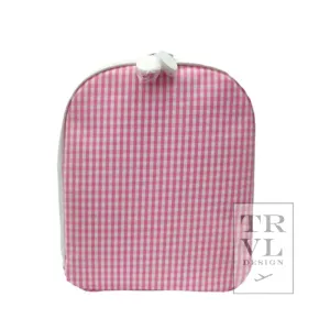 Bring It Lunch Tote - Pink Gingham