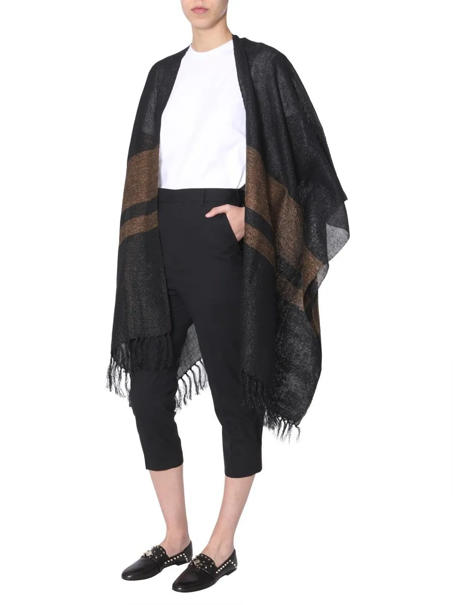 Brunello Cucinelli Fringed Poncho