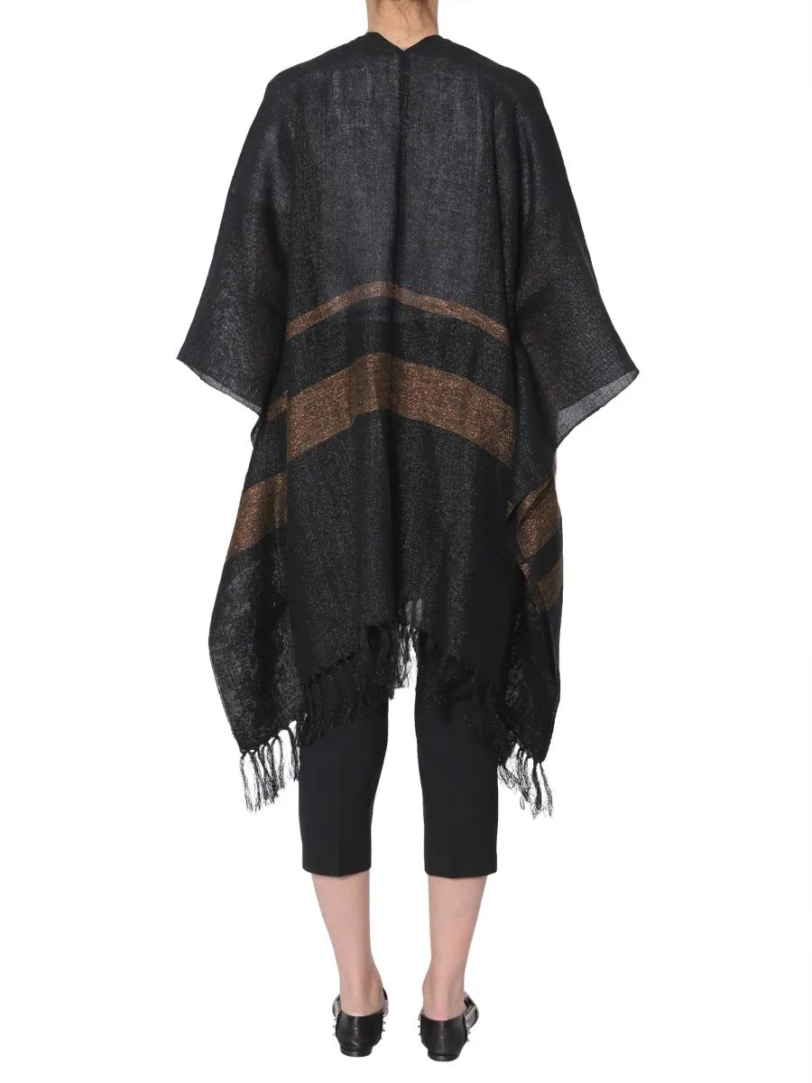 Brunello Cucinelli Fringed Poncho