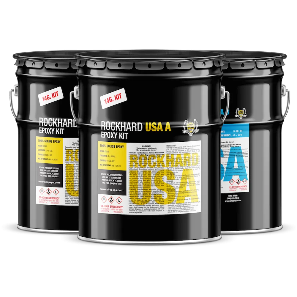 Bulk Epoxy Kit - Rockhard USA 14 Gal. Kit