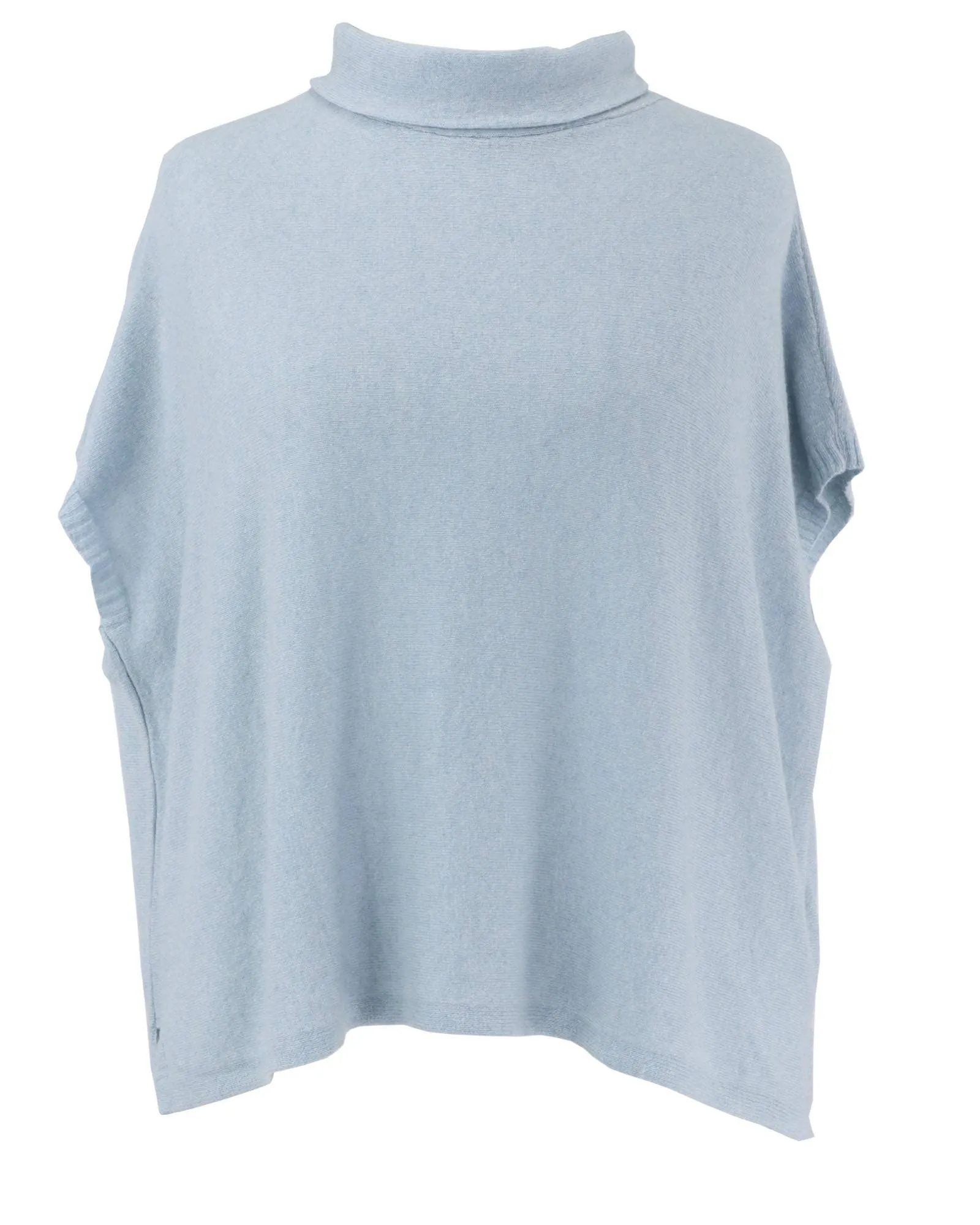 Cadenza Classic Cashmere Blend Tunic: Silver