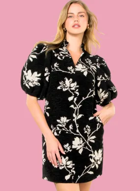 Carla Chenille Floral Dress