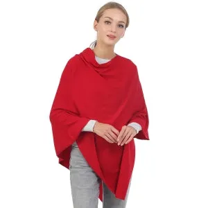 Cashmere Blend Poncho