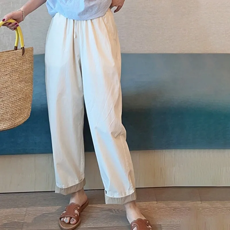 Casual Everyday Wide Leg Trousers with Pockets