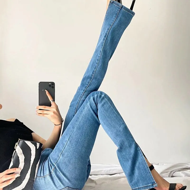 Casual High Waist Skinny Boyfriend Jeans