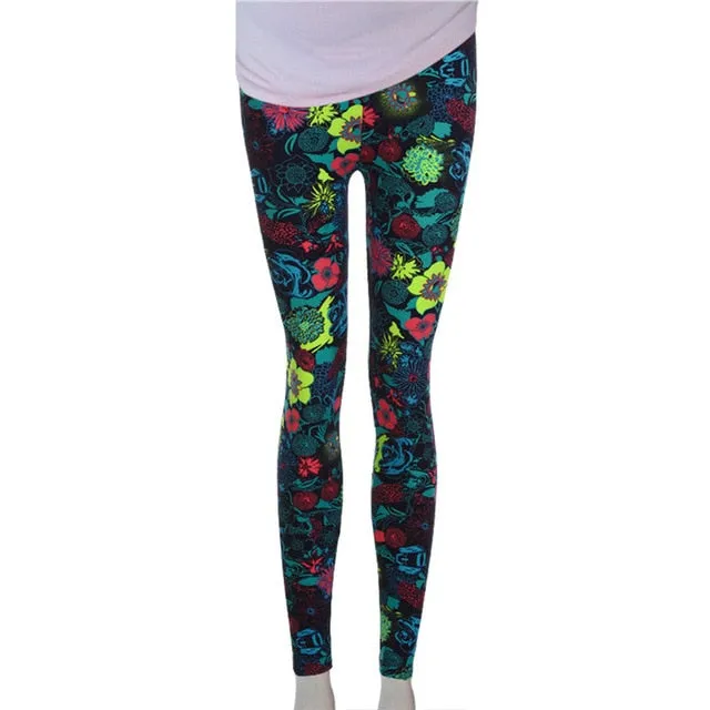 Christmas Leggings Lady Casual