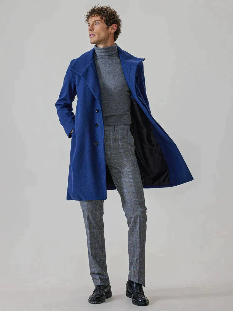 Coofandy Lapel Tweed Coat