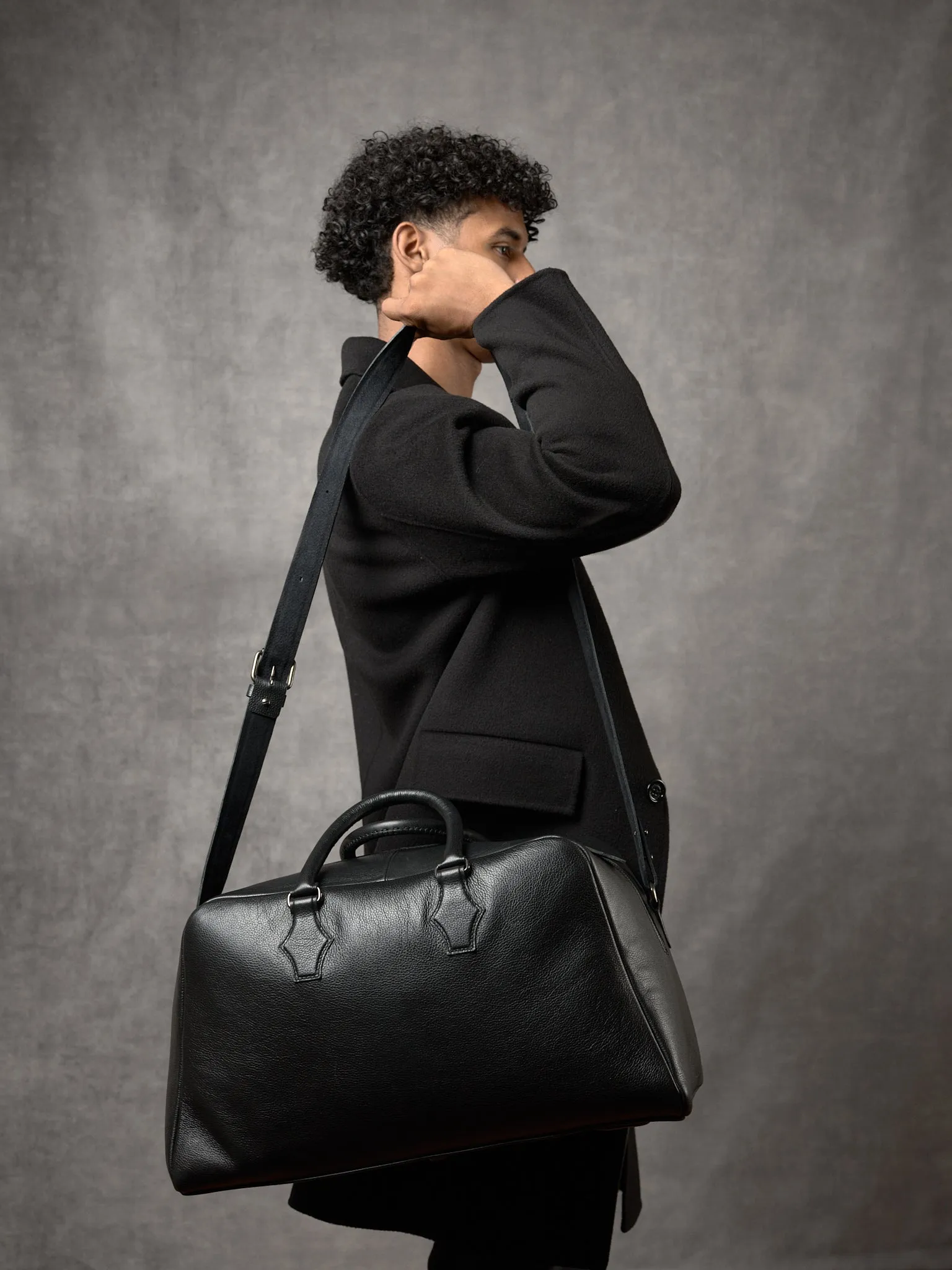 Cosimo Duffle Bag · Black