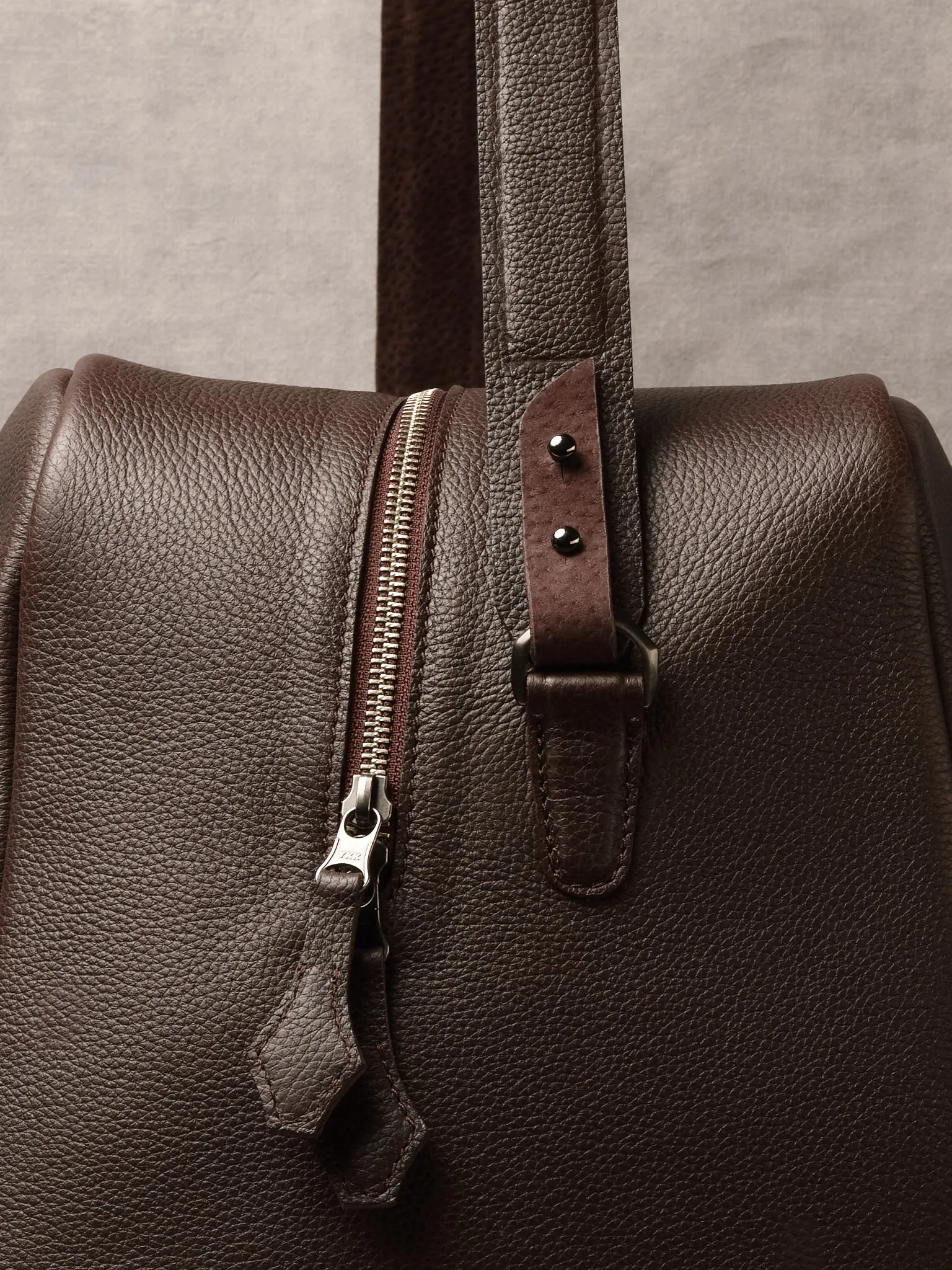 Cosimo Duffle Bag · Dark Brown