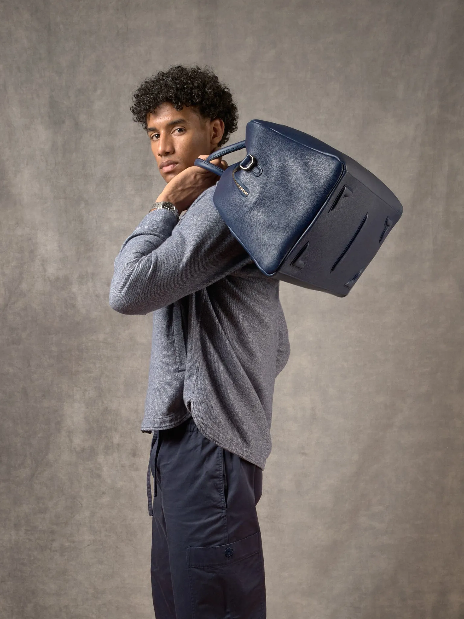 Cosimo Duffle Bag · Navy