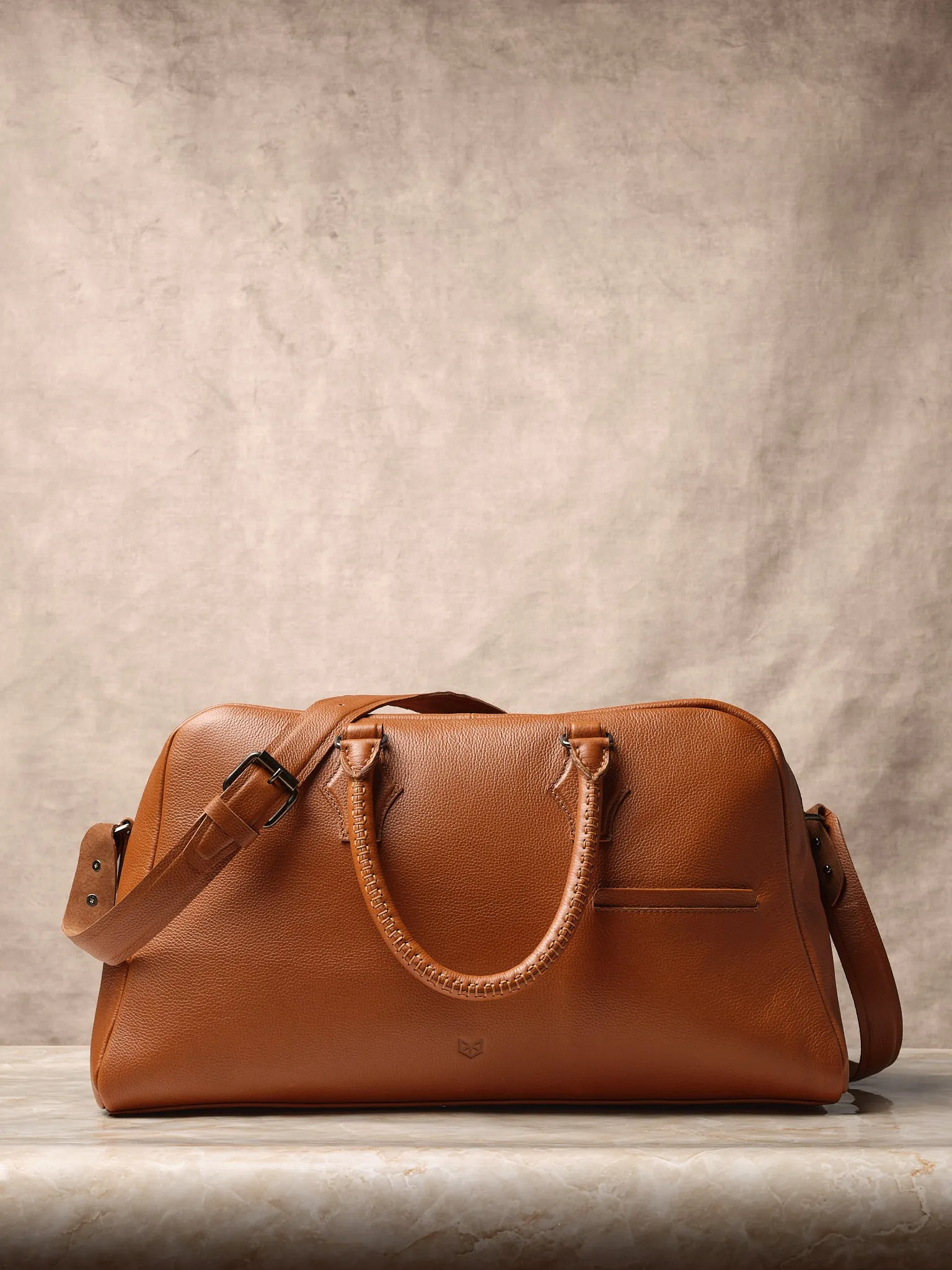 Cosimo Duffle Bag · Tan