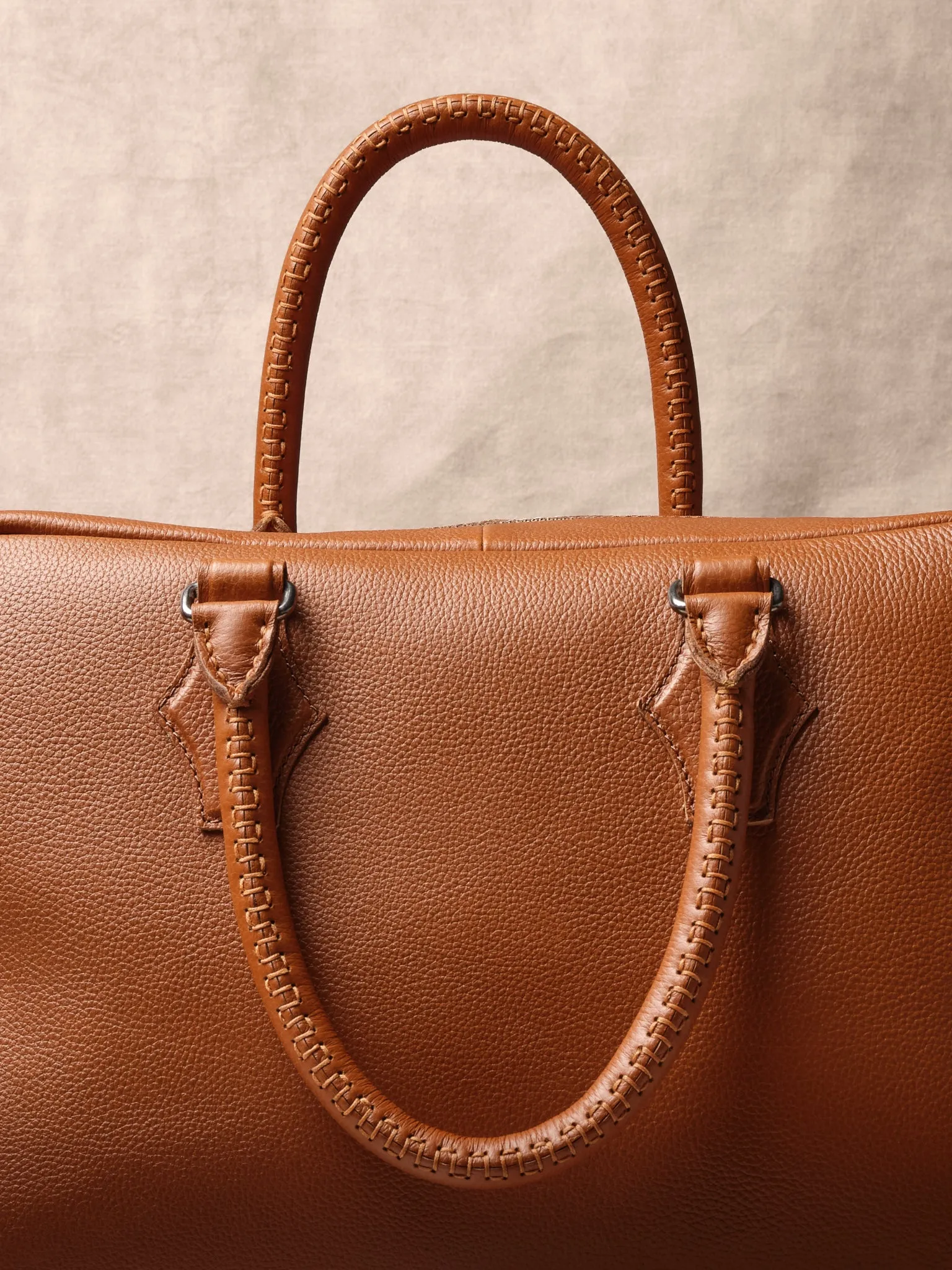 Cosimo Duffle Bag · Tan