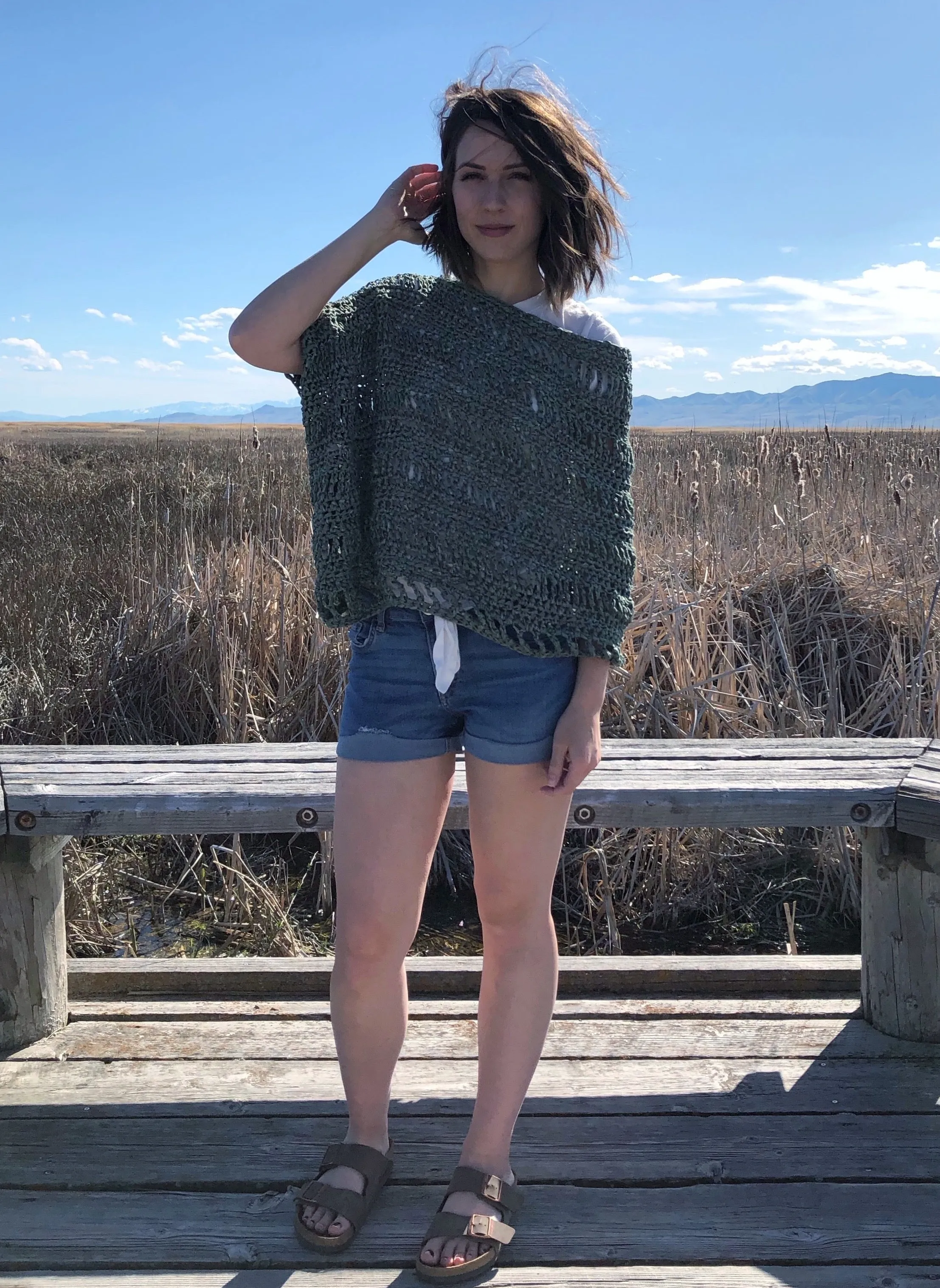 Crochet Kit - Penny Lane Poncho (Adult)