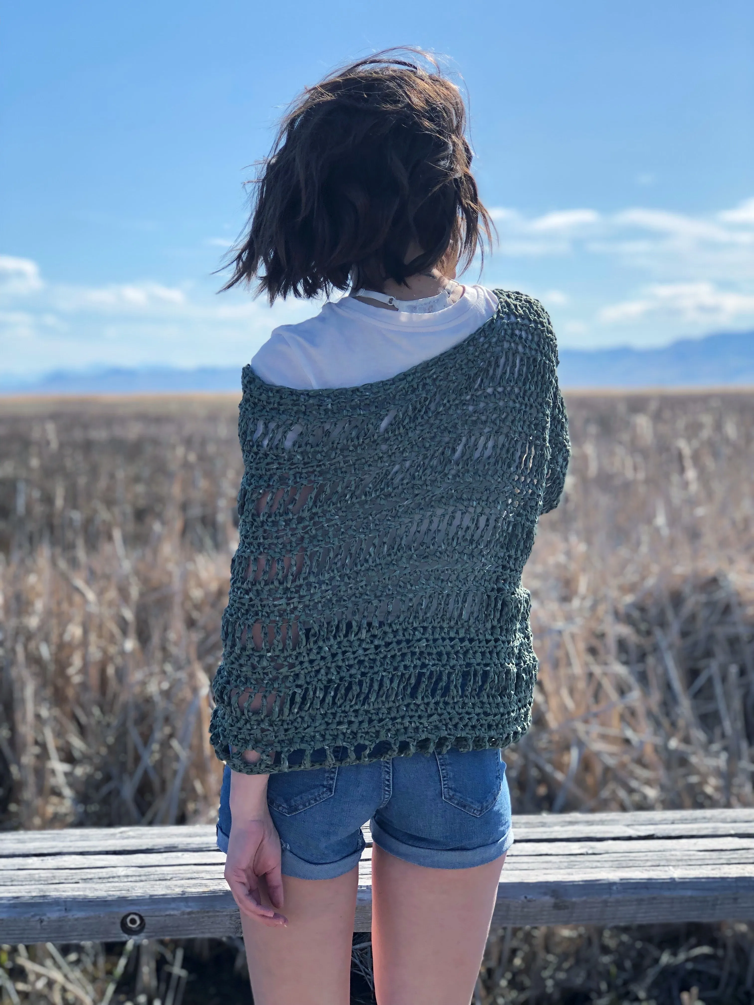 Crochet Kit - Penny Lane Poncho (Adult)