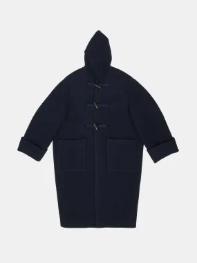 Cuffed duffle coat