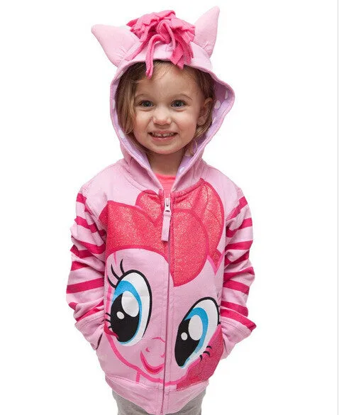 Cute Pony Kids Cartoon Jacket - Free Shipping to N.A.