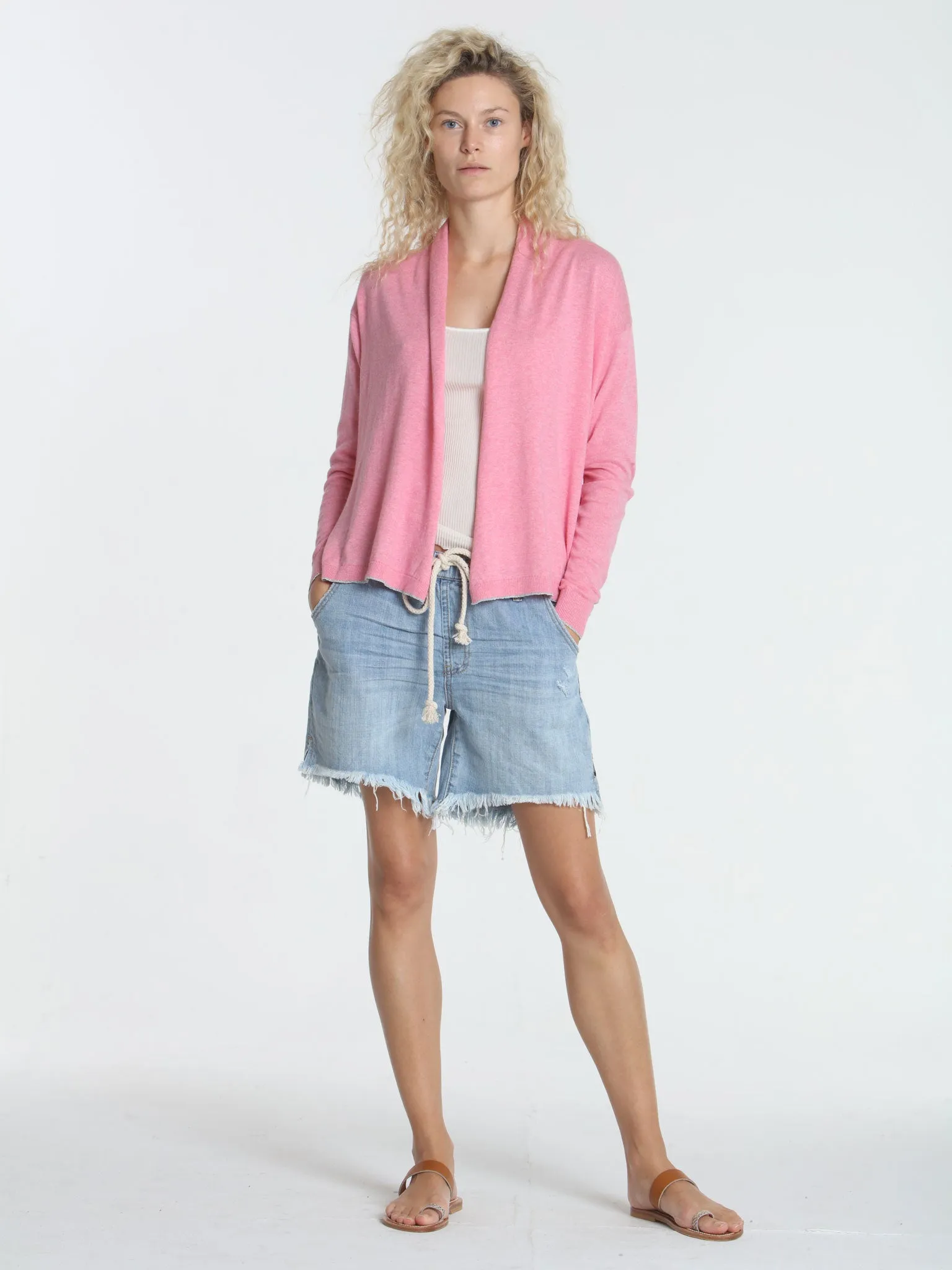 Day & Night Cardigan - Flamingo