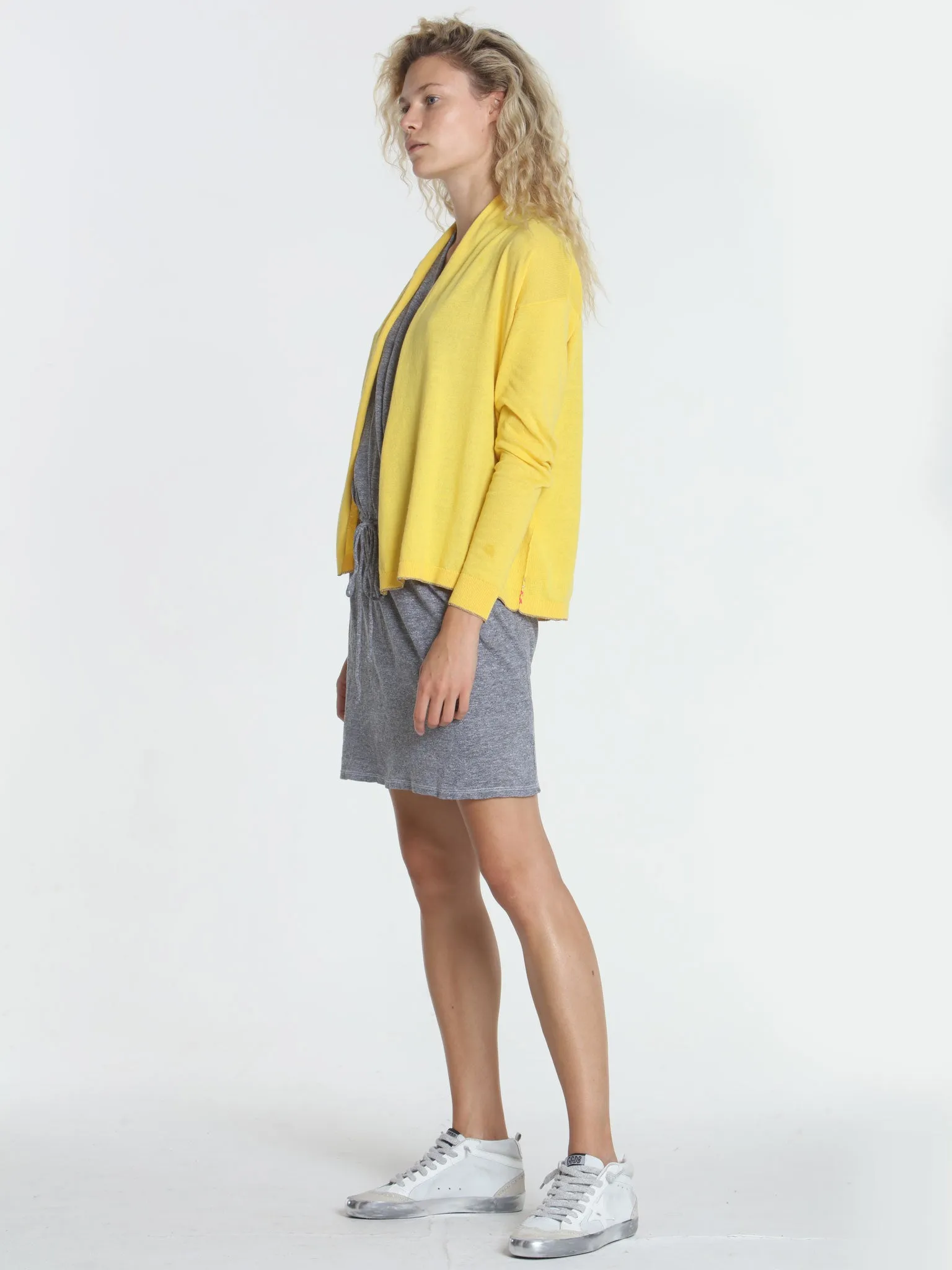 Day & Night Cardigan - Goldenrod