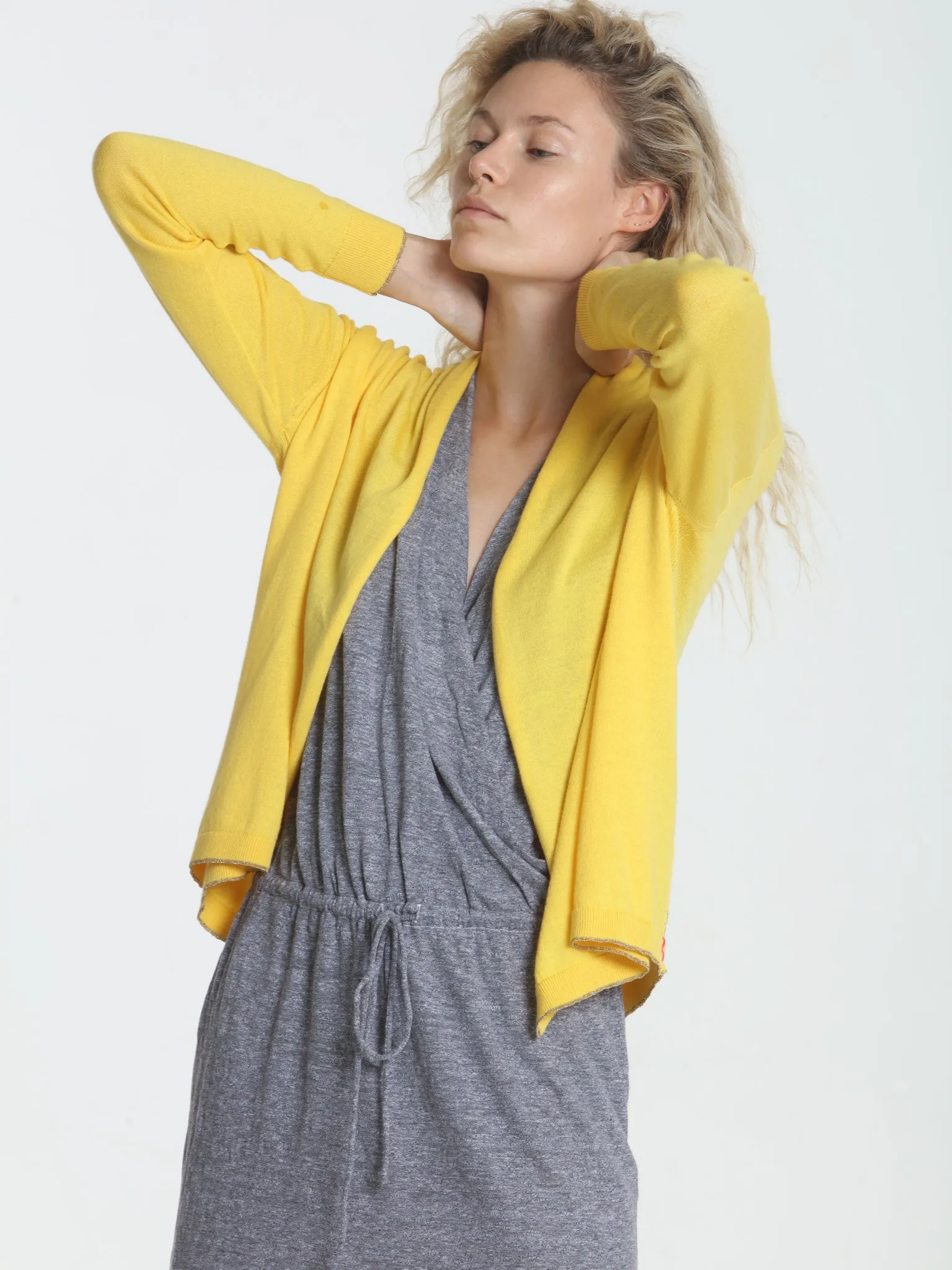 Day & Night Cardigan - Goldenrod