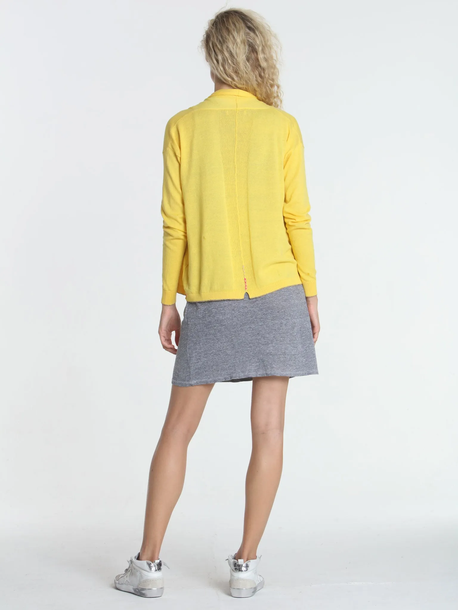 Day & Night Cardigan - Goldenrod