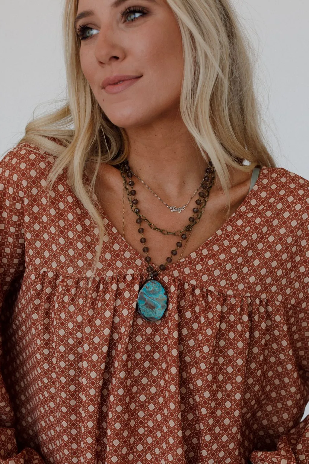 Dezi Necklace - Blue