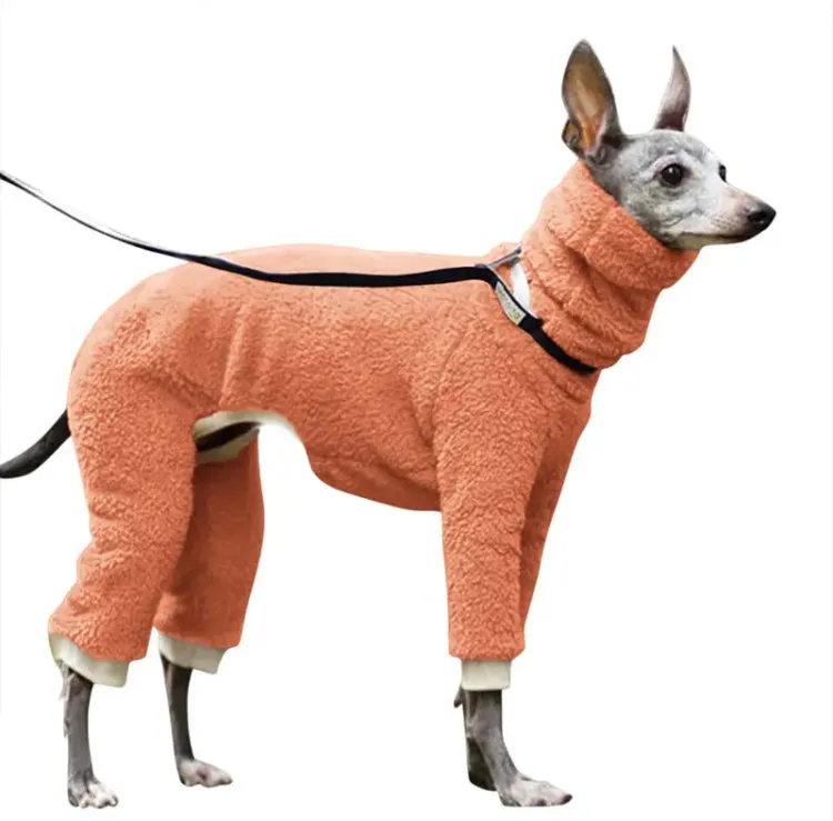 Dog Warm Winter Onesie Coat  Supersnug Turtleneck thick warm Fleece 5 sizes 7 Colours