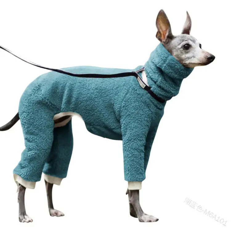 Dog Warm Winter Onesie Coat  Supersnug Turtleneck thick warm Fleece 5 sizes 7 Colours